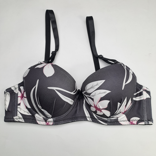 Nightee Nine - Shadow Bloom Bra And Panty