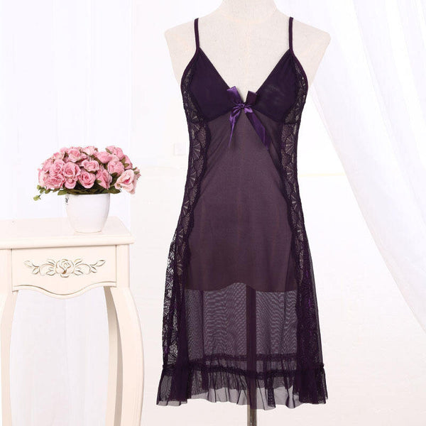 Nightee Nine - Sleepwear Large Size Night Dress Lingerie Women  Nightwear