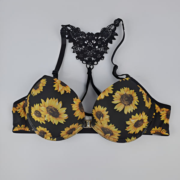 Nightee Nine - Bex Printed Padded Bra and Panty Set